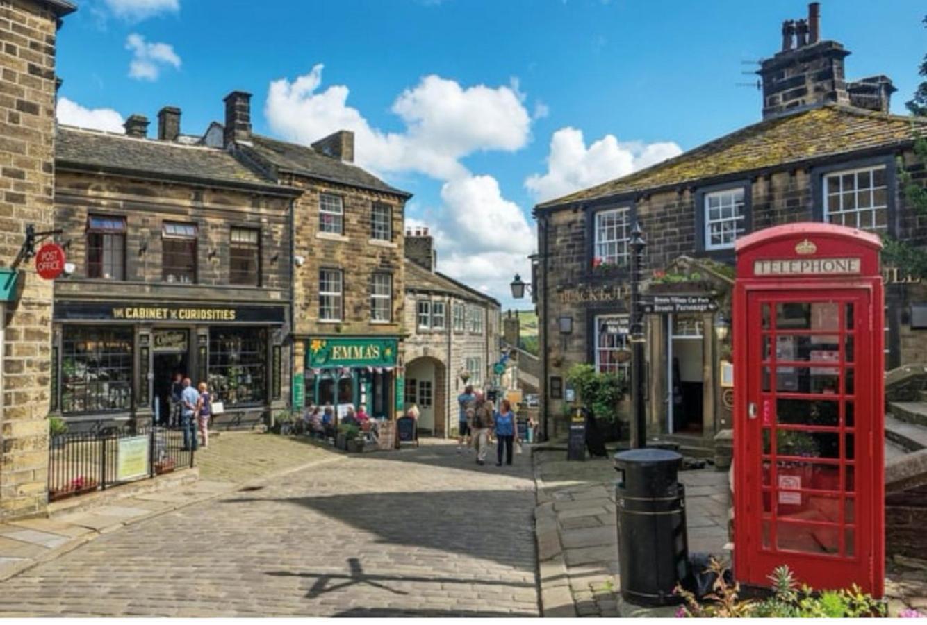Prince St Cottage - Haworth - Sleeps 4 外观 照片