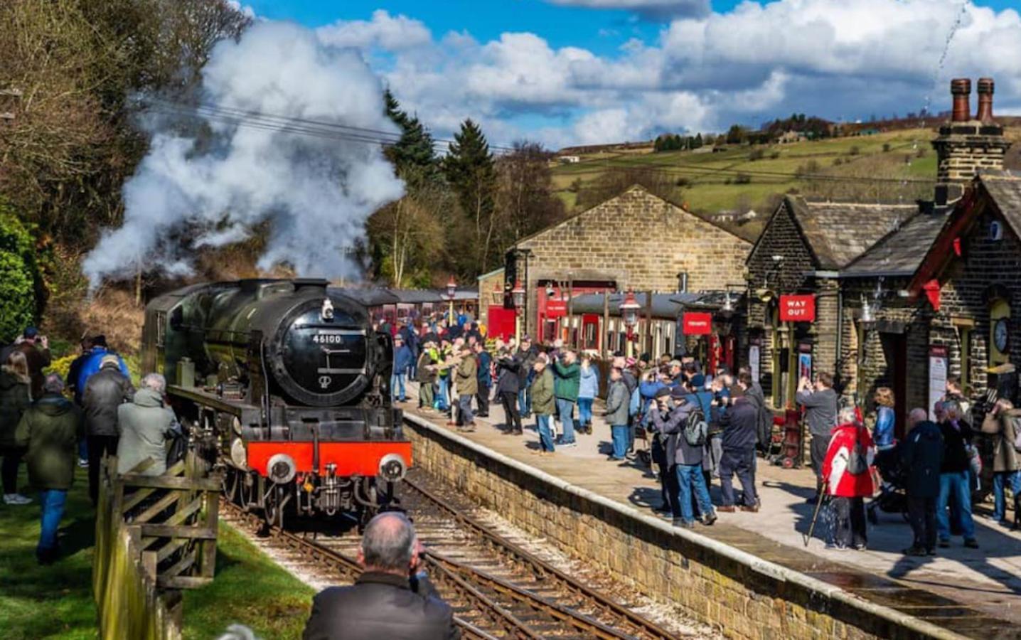 Prince St Cottage - Haworth - Sleeps 4 外观 照片